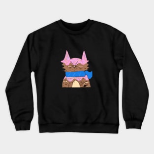 Cats With Scarves #2 - Sprinkles Crewneck Sweatshirt